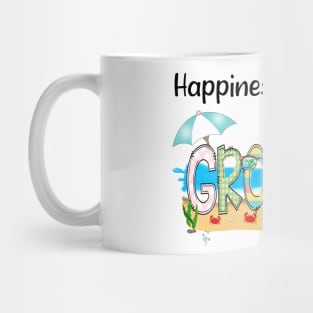 Happiness Is Being A Granna Summer Beach Happy Mother's Day Mug